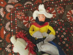 felt rider horse a